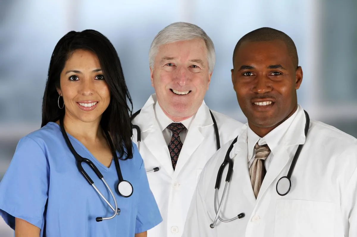 Clinical team reviewing patient information