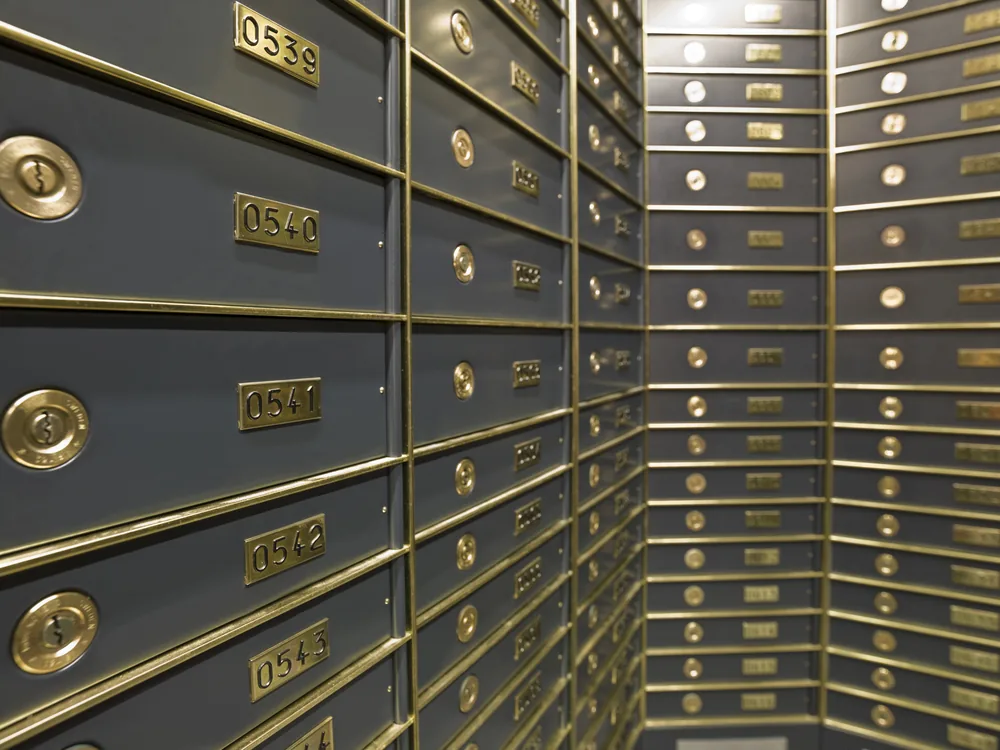 High-security vault protected by multi-part authentication