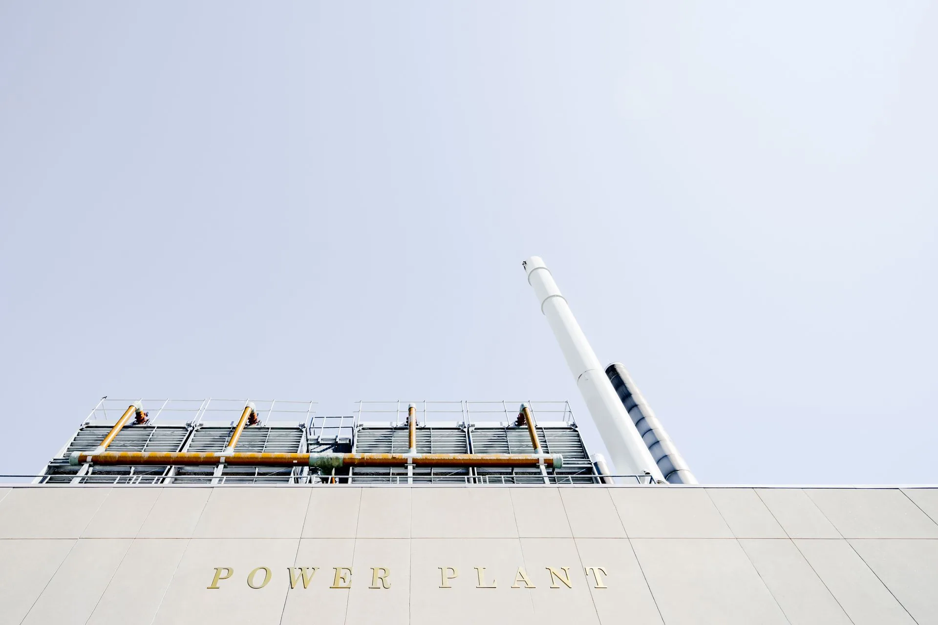 Power plant facility secured by biometric access control